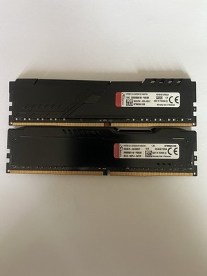 HyperX Fury DDR4 DIMM 288-Pin RAM Kit 2 Modules HX424C15FB3/4