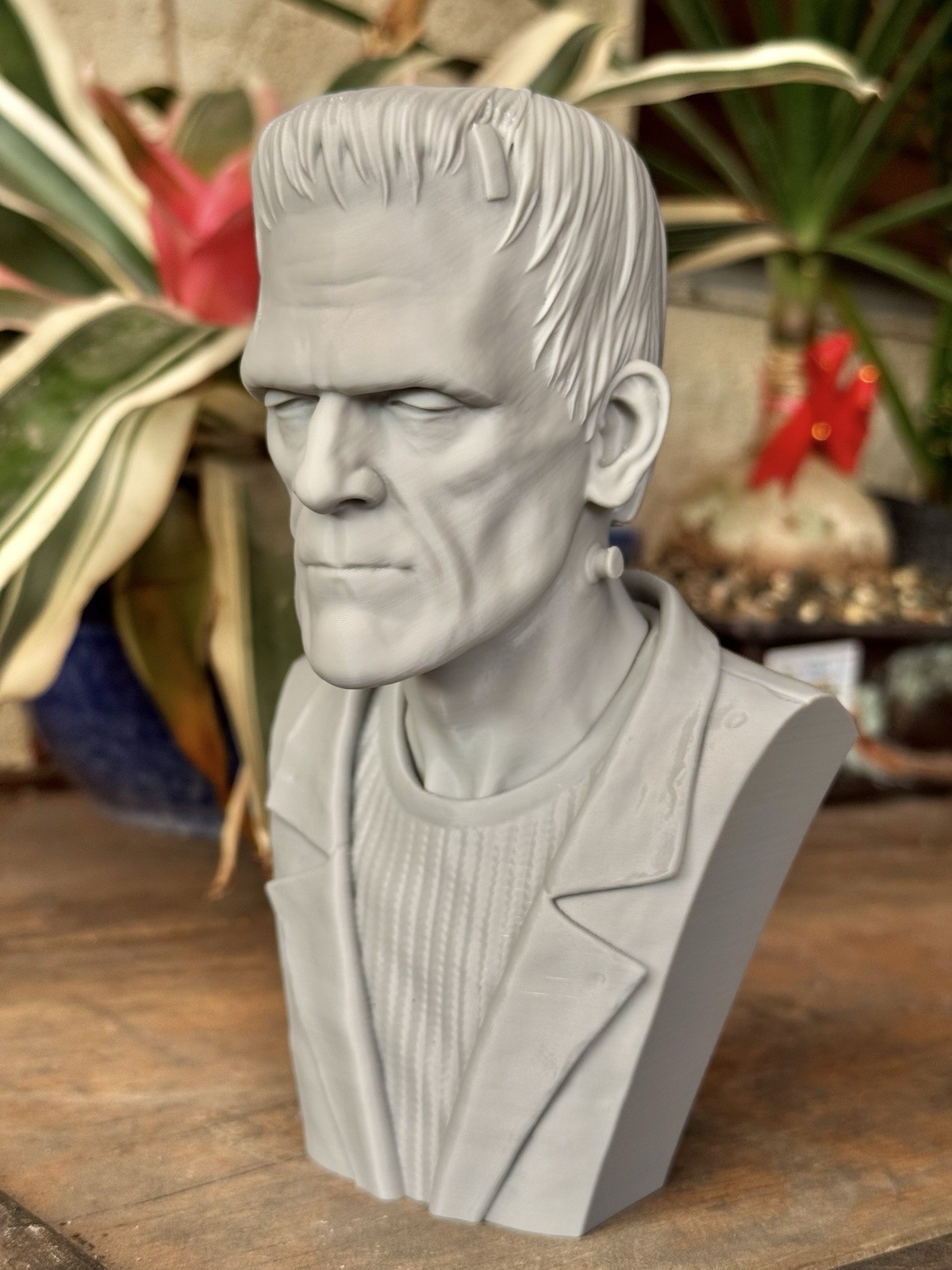 Frankenstein & Bride of Frankenstein Busts – 6.5” Horror Icons – 3D Printed Bust