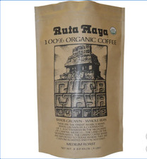 Ruta Maya Organic Medium Roast Whole Bean Coffee 5 lb FREE SHIPPING