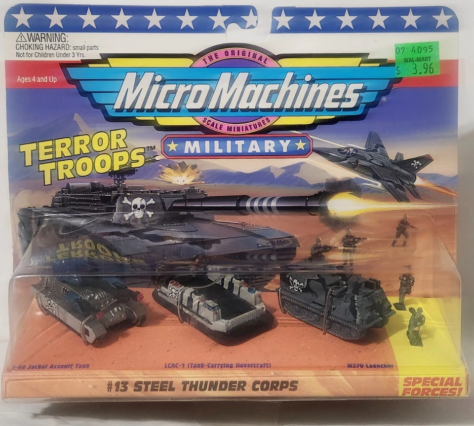 1994 Galoob Micro Machines Military Terror Troops Complete Set 13 Thru 21 NM - Image 2 of 4