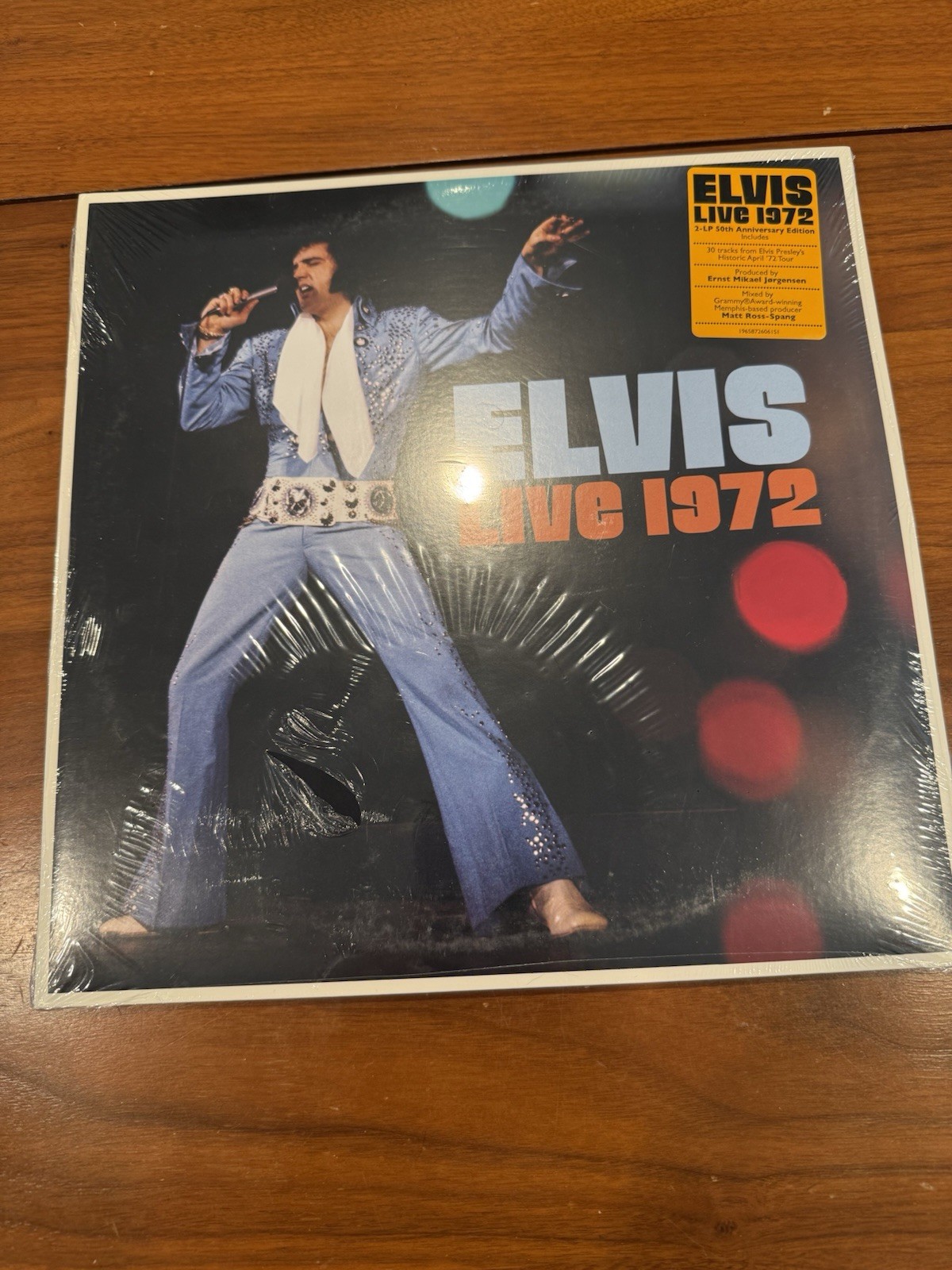 Elvis Presley Elvis Live 1972 50th Anniversary Edition 2LP Vinyl RCA