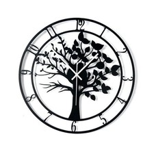 24inch/60cm Large Wall Clocks for Living Room 24 inches Tree of Life