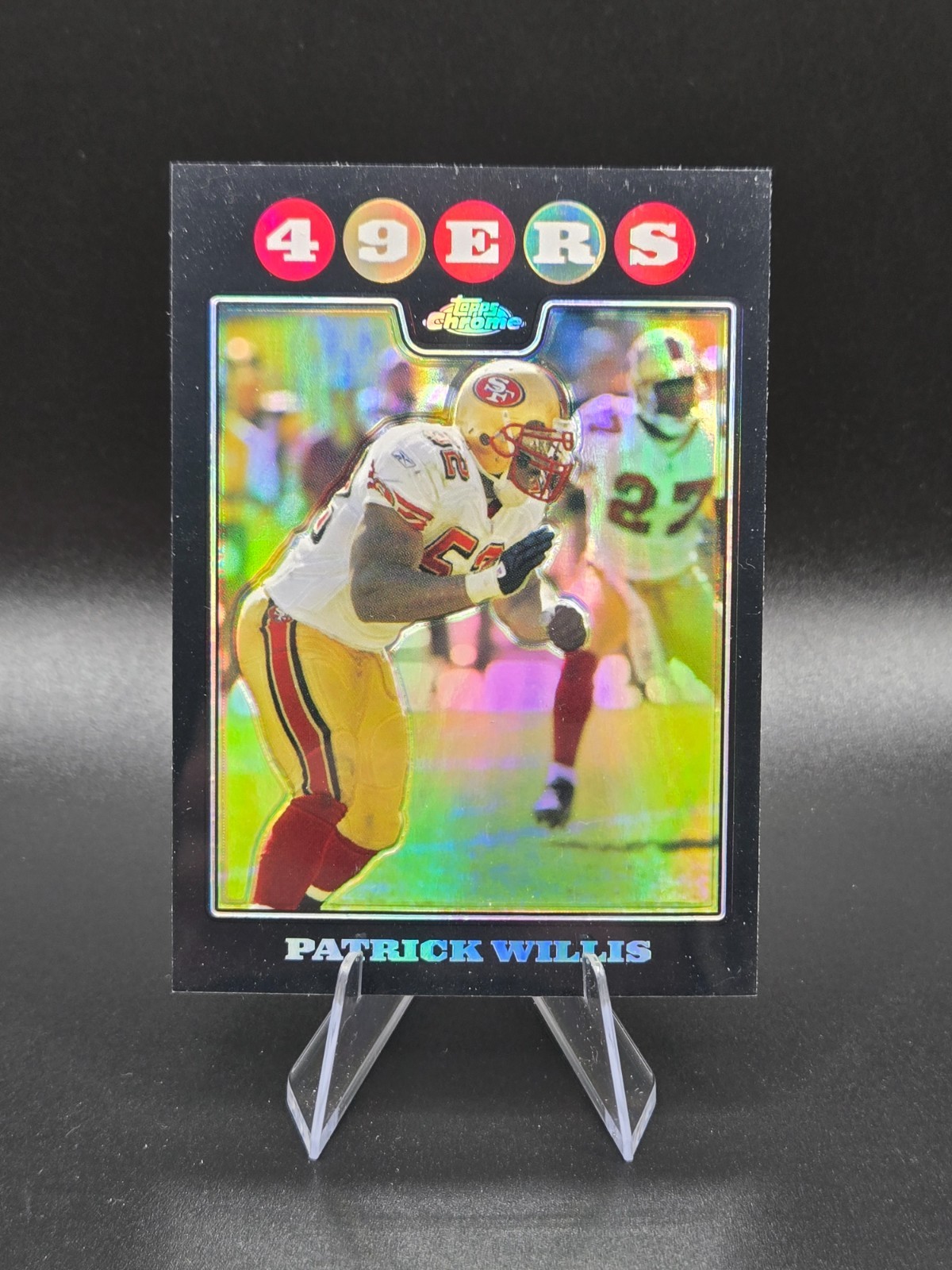 2008 Topps Chrome Refractors #TC113 Patrick Willis! 49ERS