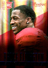 2014 Prestige EXTRA POINTS BLUE #215 Bruce Ellington RC San Francisco 49ers
