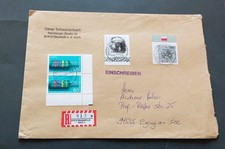 List Neustadt inny Aisch 91413 z listem poleconym (R) kartka 913 d