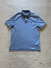 Polo Ralph Lauren Men's Light Blue Short-Sleeve Polo Shirt Size Medium