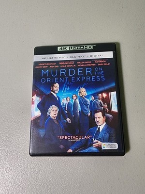 Murder on the Orient Express (4K, Blu-Ray, 2017)