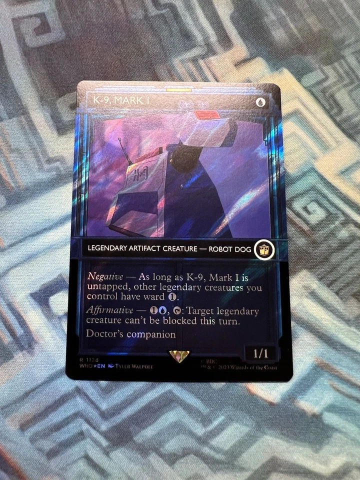 MTG Showcase Surge Foil K-9, Mark I NM Unplayed Universes Beyond: Doctor Who - Image 2 of 4
