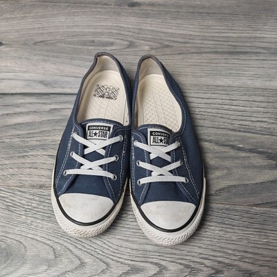 Converse Ballet Lace Chuck Taylor All Star Slip Sneaker Damen Gr. UK 5 Navy