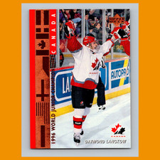 Daymond Langkow #526 1995-96 Upper Deck Canada Hockey Card NHL