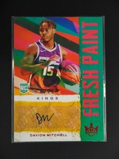 Davion Mitchell 2021-22 Panini Court Kings RC Auto Ruby 94/99 Fresh Paint [2hk