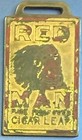 Watch fob: RARE Red Man chew tobacco (America's Best Chew), P. Morris (Lot #203) — photo 1