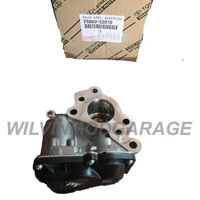Genuine OEM Electric EGR Control Valve 25800-52010 Toyota Land