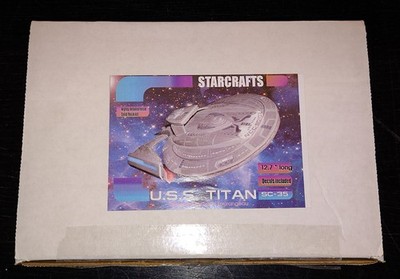 USS Titan / Luna Class - Starcraft Resin Kit + Extra Decal