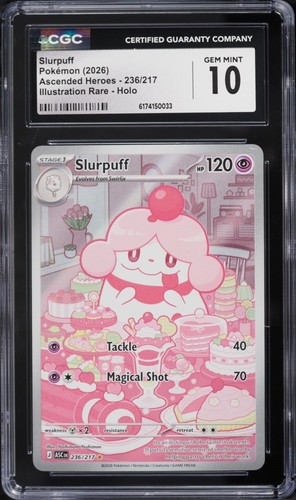 Slurpuff graded CGC 10 for sale on eBay