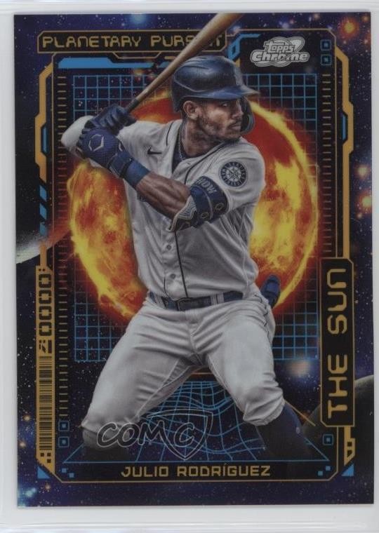 2023 Topps Cosmic Chrome Planetary Pursuit Sun Julio Rodriguez Rodríguez 1e56