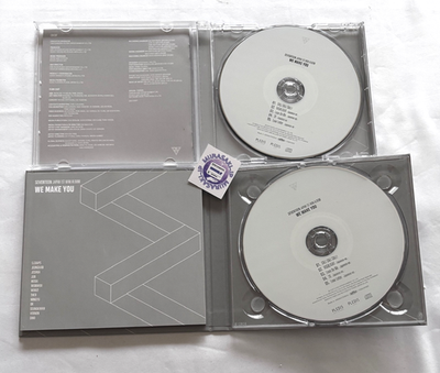 【WE MAKE YOU】 SEVENTEEN 直筆サイン入りCD SEVENTEEN WE MAKE YOU 4 Type Set JAPAN 1st Mini Album CD Blu-ray