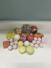Lot Of 27 Bath Bombs Bath Fizzers Assorted Sizes