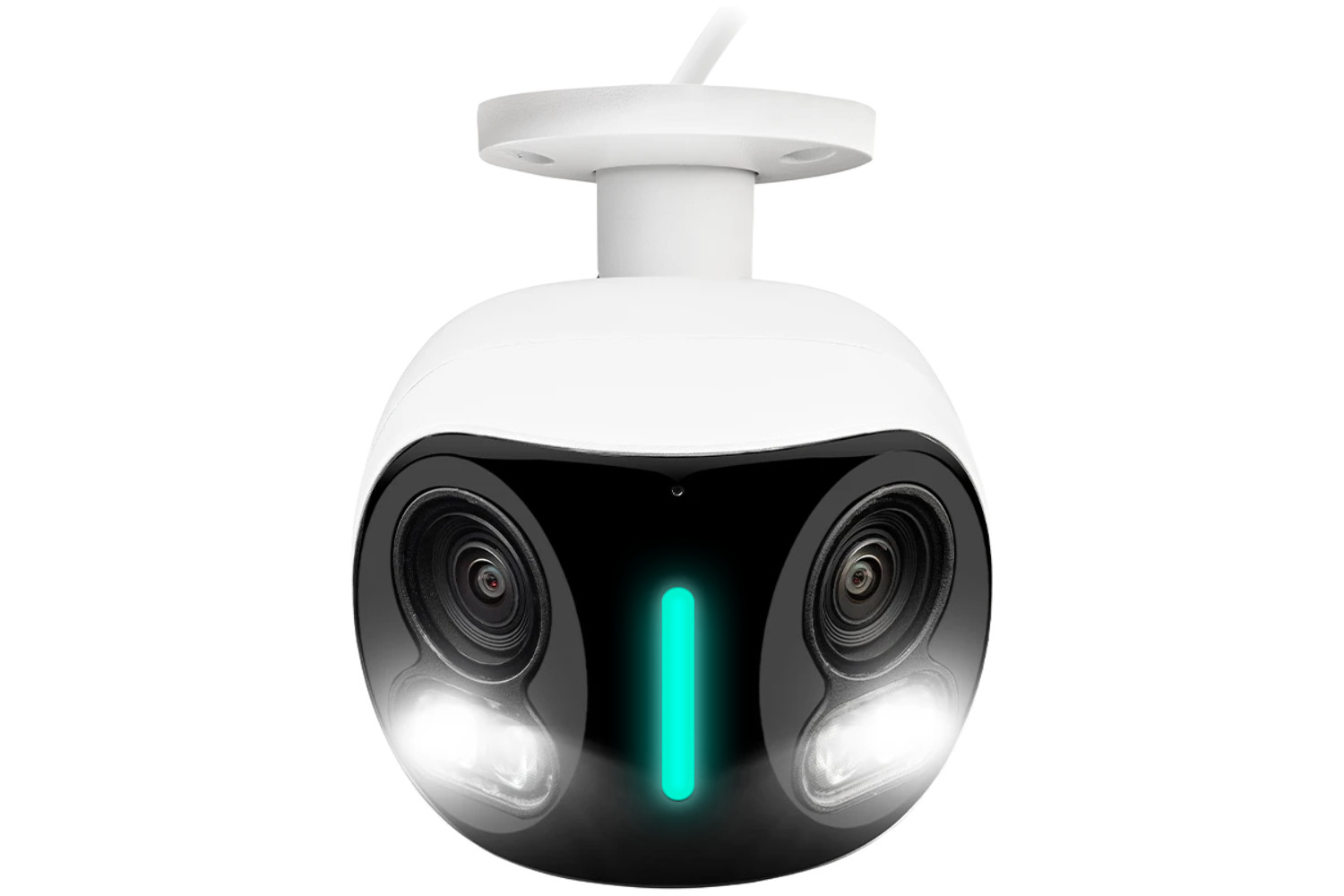 Lorex H20 4K IP Wired Dual Lens Security Camera with Smart S