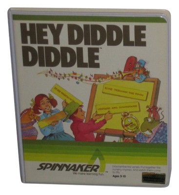 Hey Diddle Diddle Commodore 64 Spinnaker Vintage Video Game