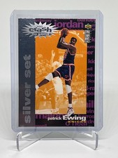 1995-96 UD Collector's Choice Crash the Game Silver Set Patrick Ewing #C25
