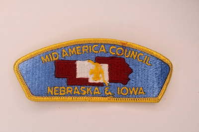 Mid America Council Shoulder Patch IA NE Boy Scouts of America BSA