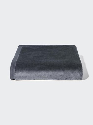 UNIQLO HEATTECH毛布 シングル 140×200cm ダークグレー Uniqlo Heattech Blanket Double Size 180 x 200cm Japan 482161 Dark