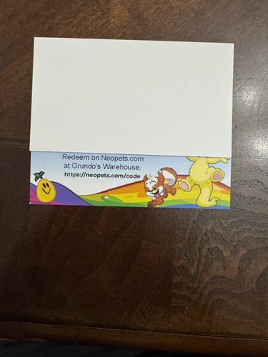 SDCC 2025 Exclusive Neopets Code You've Won a Virtual Prize - Picture 2 of 2