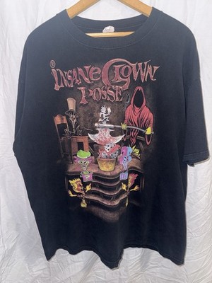 Insane Clown Posse ICP T Shirt 90s 2000s XXL Anvil Blue Bar
