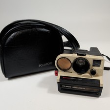 Polaroid Land Camera 3500 SupercoIor Autofocus Vtg w Bag Case Instant Untested