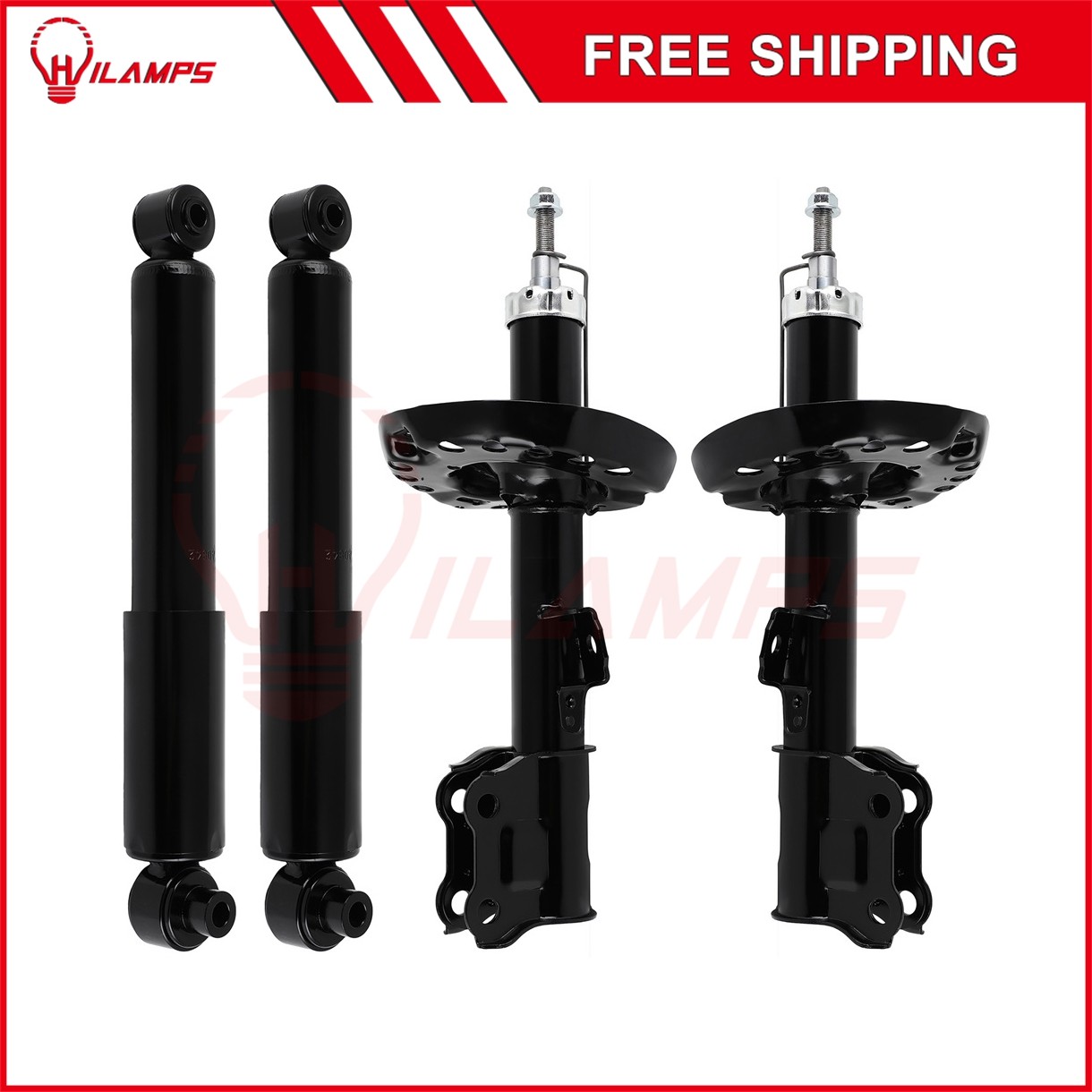 For 2010 2011 2012 2013 KIA SOUL Struts Bare Shocks Suspension Front & Rear Kit