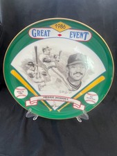 1986 Reggie Jackson, California Angels 537 Home Run Signature Edition plate