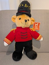 FAO Schwarz Toy Soldier Teddy Bear Plush   Christmas / Holiday   19    With Tag