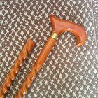 Men-Women-Old People Beautiful Hand Carved Design Wooden Walking Stick Cane