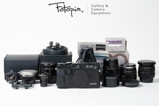 Contax G2 - Black Set with G16/f8, 21/f2.8 28/f2.8, 45/f2, 90/f2.8 94-96 new 