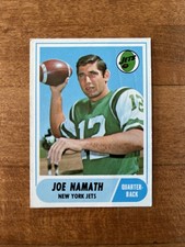 1968 Topps Set-Break # 65 Joe Namath Great Condition