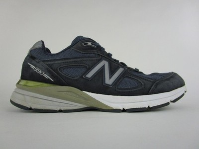 New Balance Men's 990v4 M990NV4 Running Blue Shoes Sneakers Size 9 D Made In USA