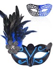 Venetian Masquerade Mask Party Costume Accessories for Halloween Mardi Gras