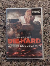 Die Hard: 4-Film Collection Promo *SEALED* DVD - 2014 Release | Bruce Willis