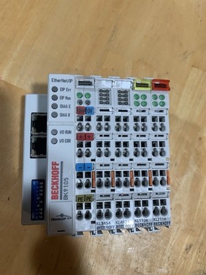 Beckhoff BK9105 Ethernet/IP Bus Coupler ETHERCAT, KL2114 KL1104 KL4424 KL3454