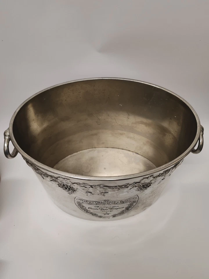 Moët & Chandon Champagne Dom Pérignon Eiskübel Metall – Groß für Magnum  - Bild 3 von 4