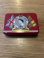 Vintage OXO tin 1953 commemorating Queen Elizabeth II’s coronation