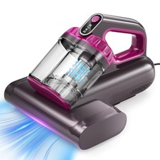 Mattress Vacuum Cleaner, 17Kpa 650W Bed Vacuum Cleaner, 273nm UV-C Light Black