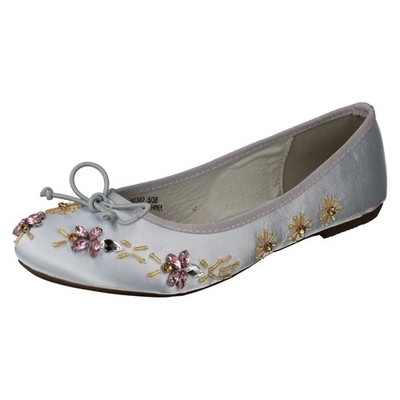 Women's Spot On Ballet Flats Flats Slip On Silver