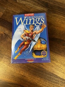 Legendary Wings  Nintendo NES Complete CIB in shrink w/ all inserts