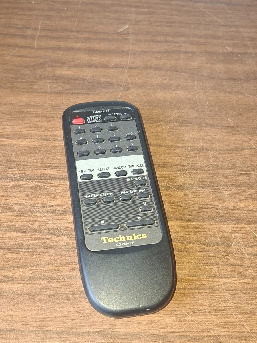 TECHNICS EUR645273 Reproductor CD MANDO A DISTANCIA