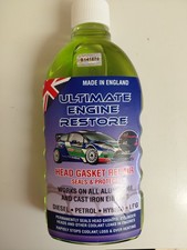 HEAD GASKET SEALER LIQUID ULTIMATE ENGINE RESTORE  MADE IN THE UK FREE POST