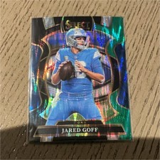 2025 Panini Select Jared Goff Concourse Prizm #69 Detroit Lions Football