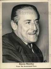 1972 Press Photo Stavros Niarchos, businessman - lrp07392
