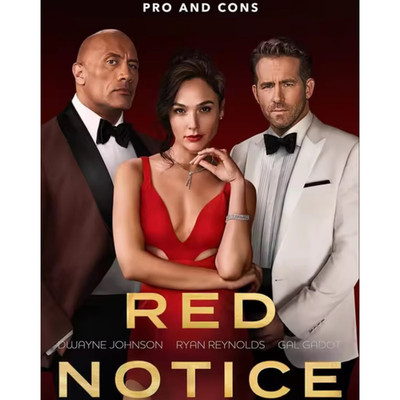 Red Notice (2021) Blu-ray Action Comedy Movie 1080p Full HD All Region New